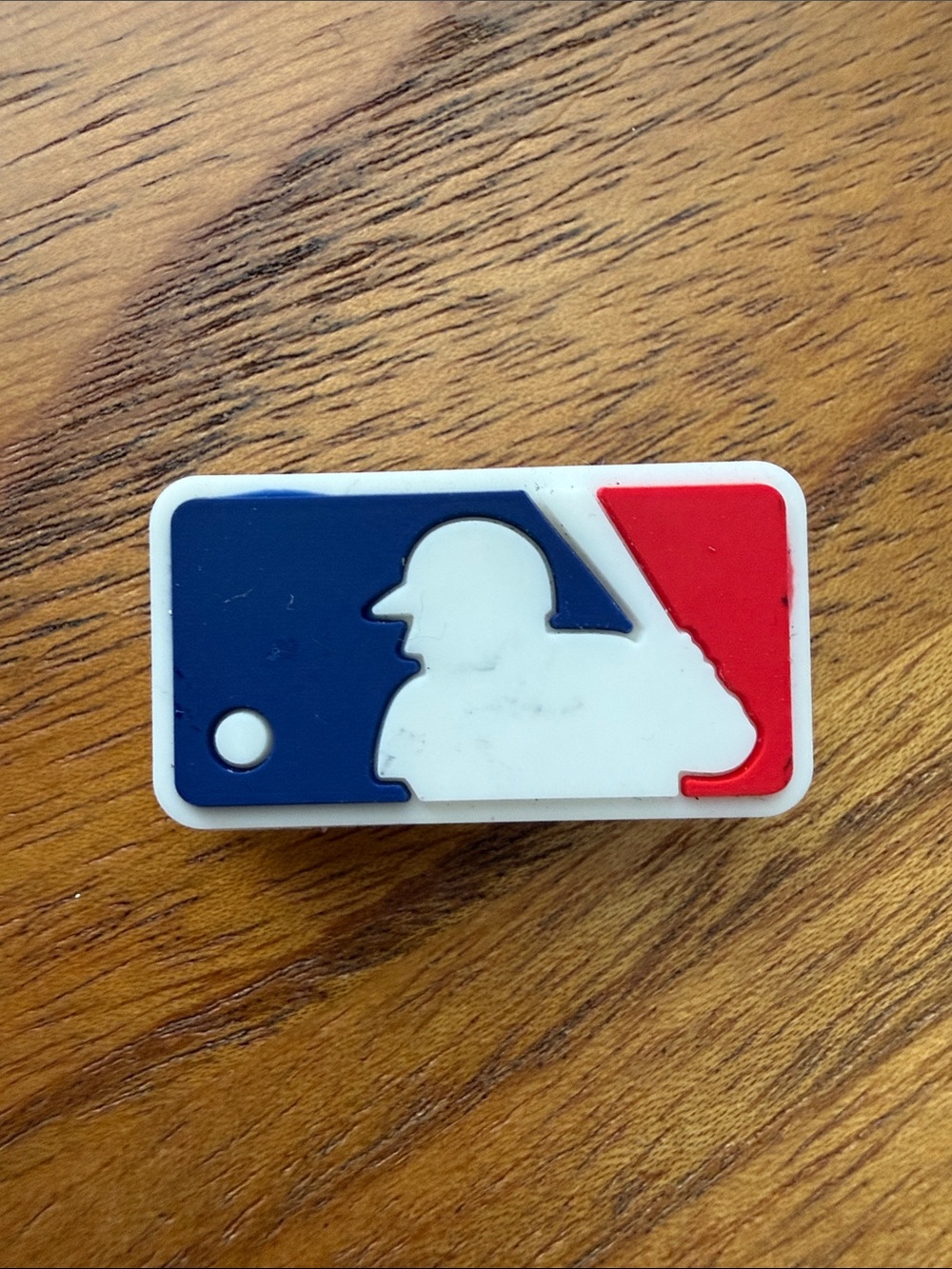 MLB Kids Rubber Logo Croc Charm